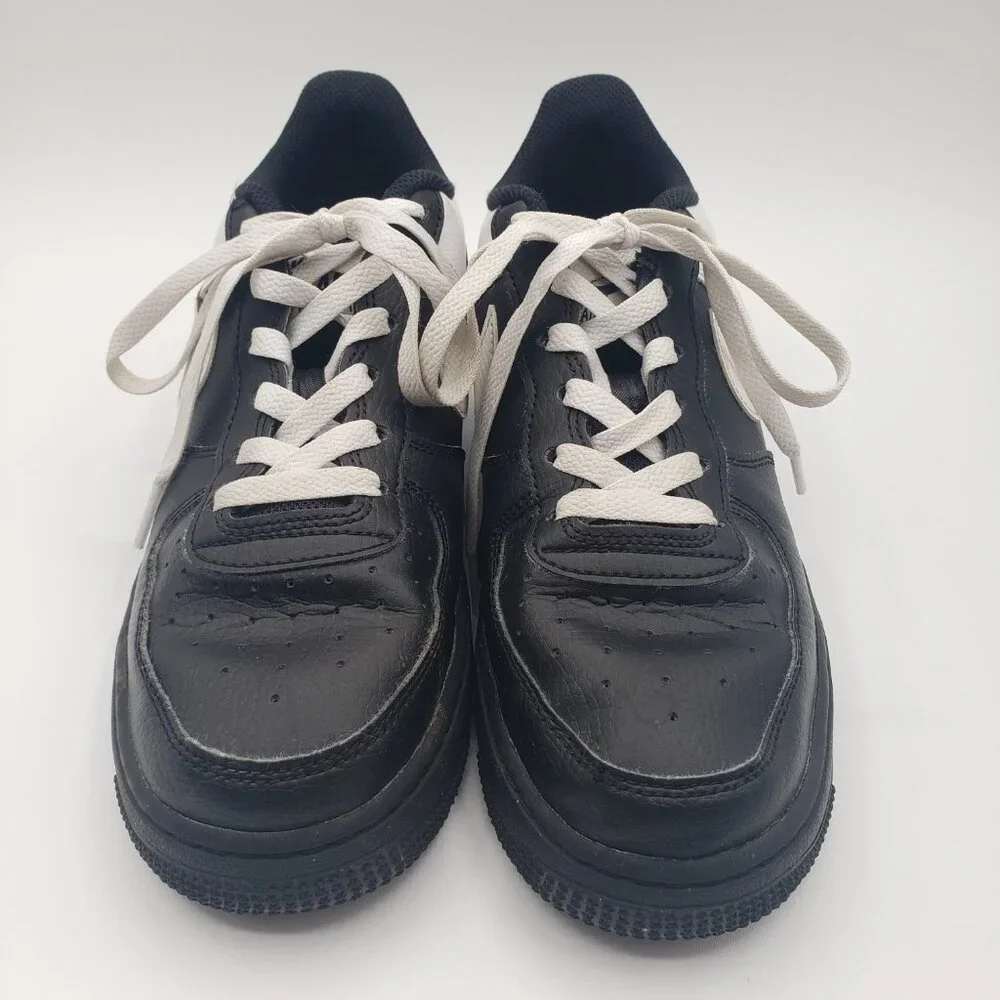 Nike Air Force 1 Low Next Nature Big Kids Black White Youth 6.5Y HF9096-001 / SS
